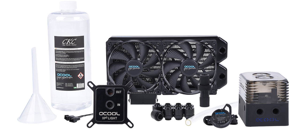 Alphacool Eissturm Gaming Copper 30 2x120mm Zestaw