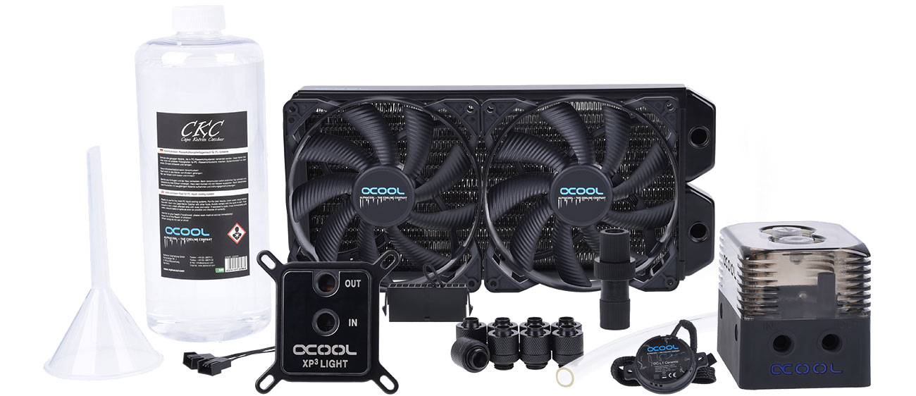 Alphacool Eissturm Gaming Copper 30 2x140mm Zestaw