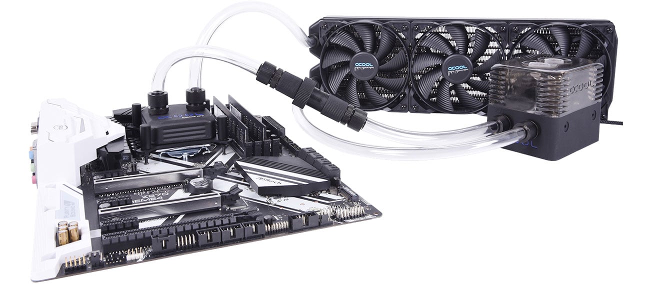 Alphacool Eissturm Gaming Copper 30 3x120mm - complete kit 1014159