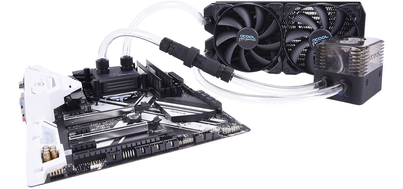 Alphacool Eissturm Hurricane Copper 45 2x140mm 1012755