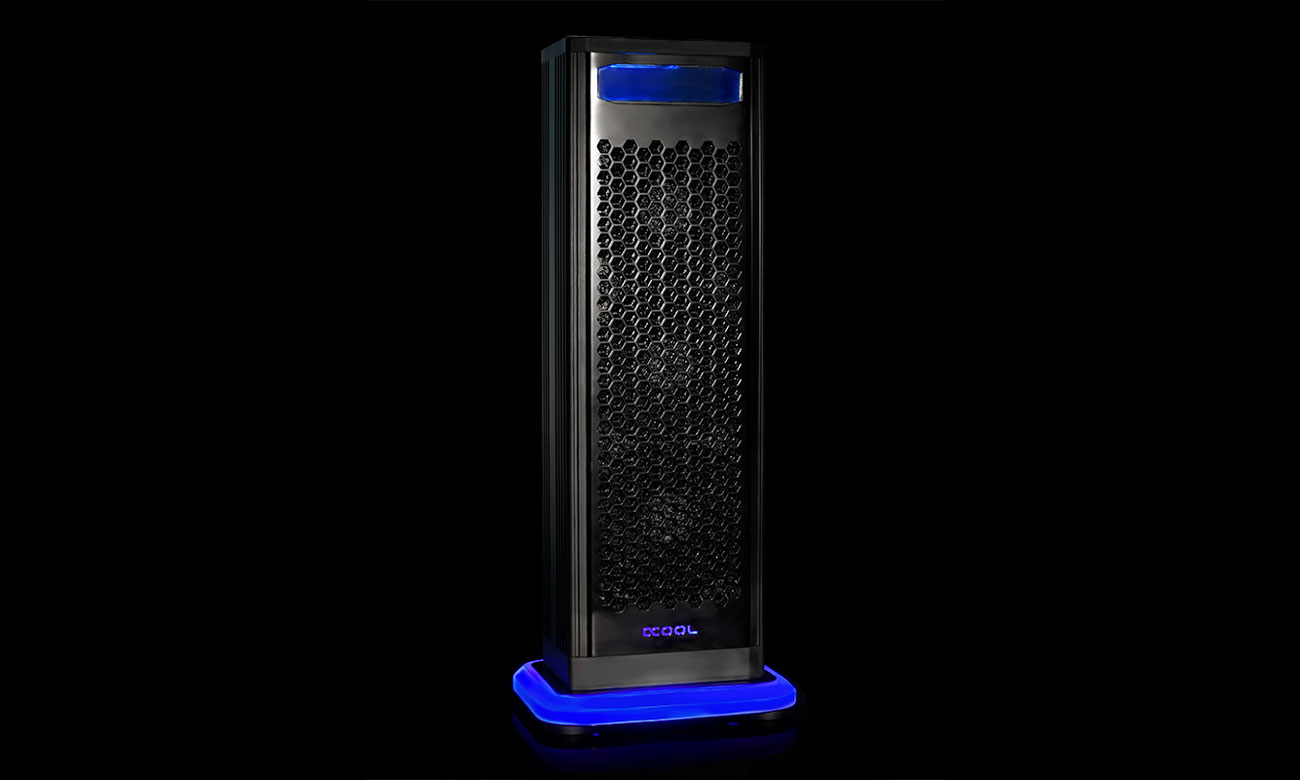 Alphacool Eiswand 360 Miedziany radiator 360 mm, wentylatory