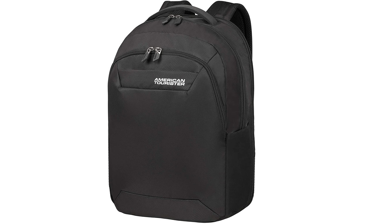 Plecak American Tourister Urban Groove Business 15.6'' Czarny - Widok z przodu pod kątem