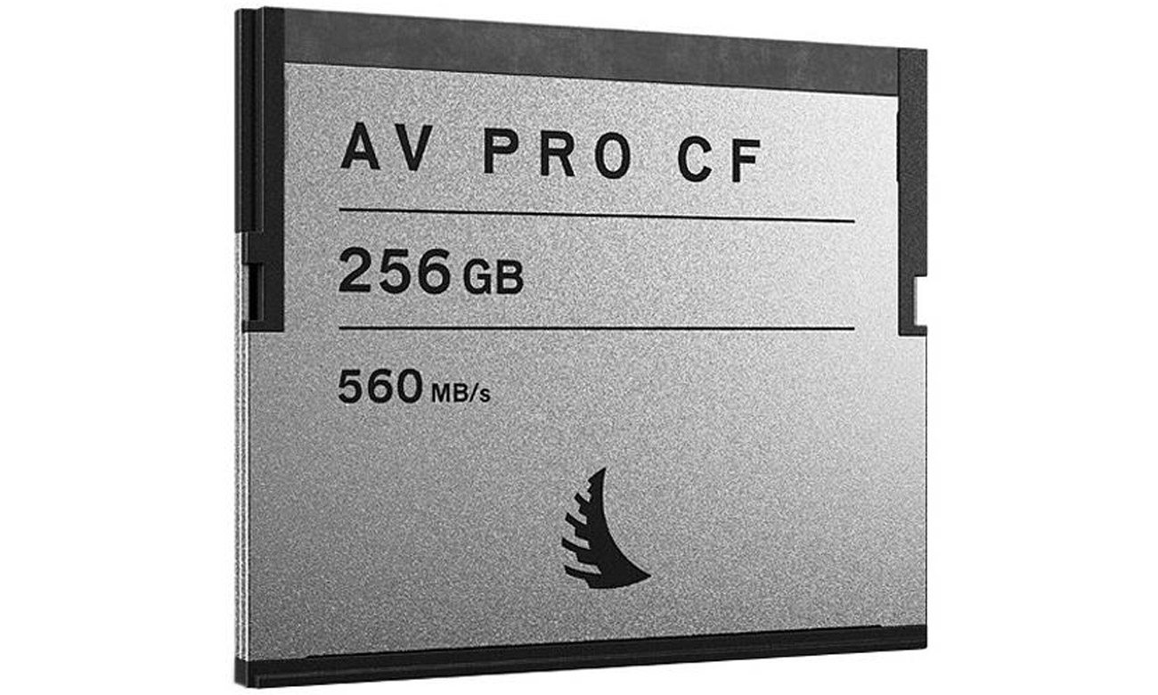 Karta pamięci CF Angelbird AV Pro CFast 2.0 256 GB - Widok z przodu pod kątem