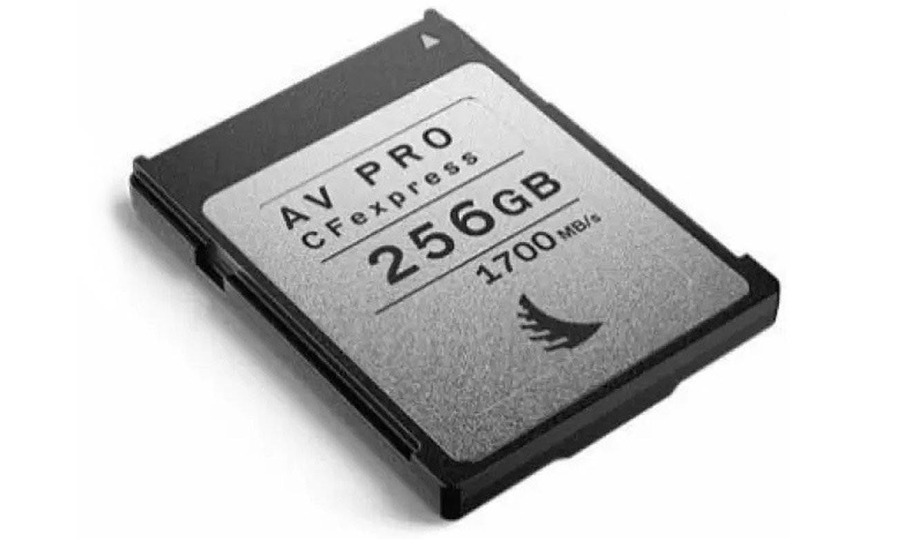 Karta pamięci Angelbird AV Pro CFexpress 256 GB - Widok od góry pod kątem