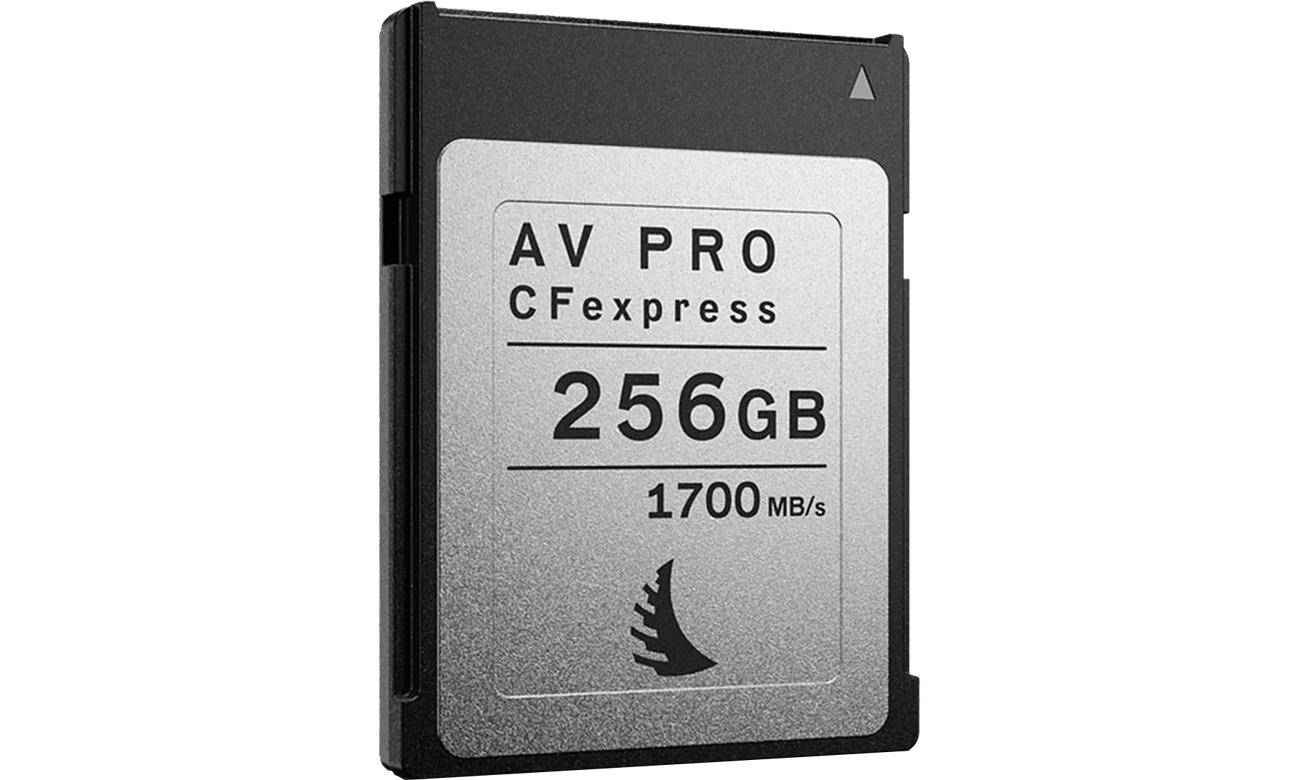 Karta pamięci Angelbird AV Pro CFexpress 256 GB - Widok z przodu pod kątem
