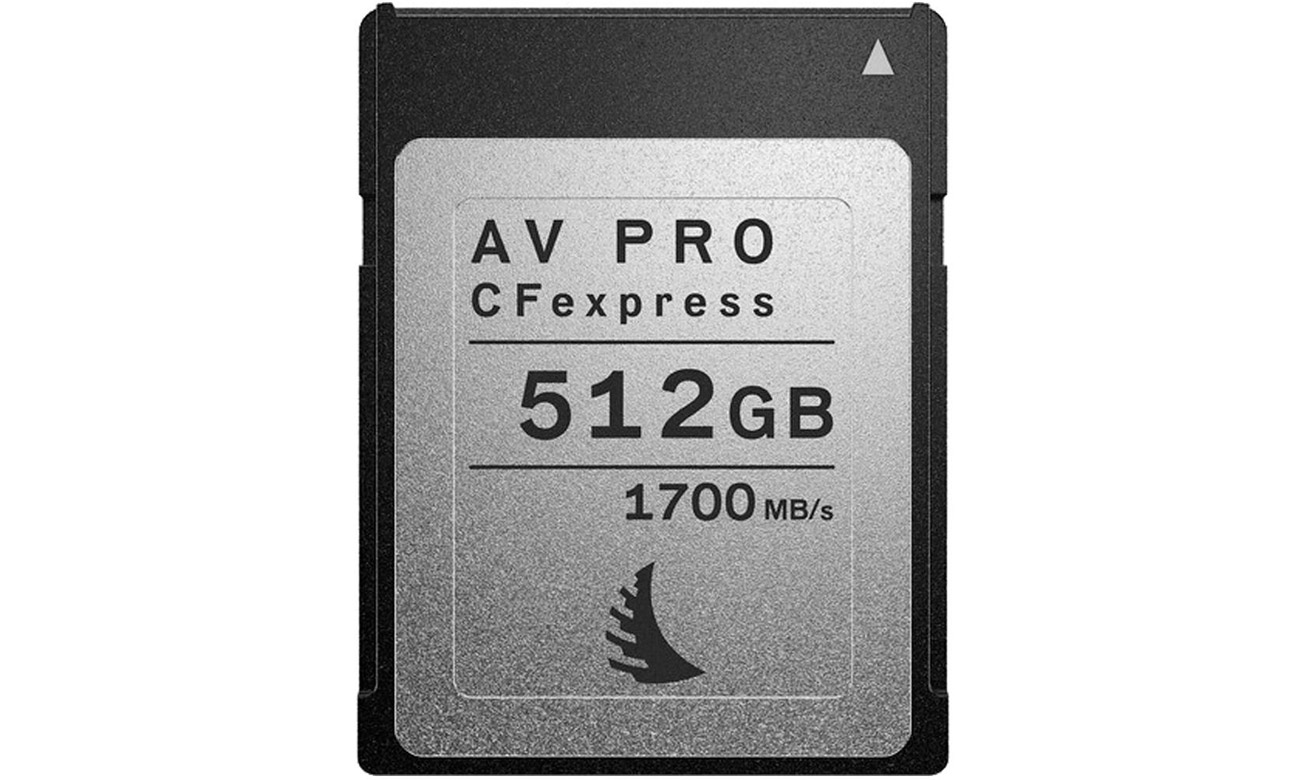 Karta pamięci Angelbird AV Pro CFexpress 512 GB - Widok z przodu