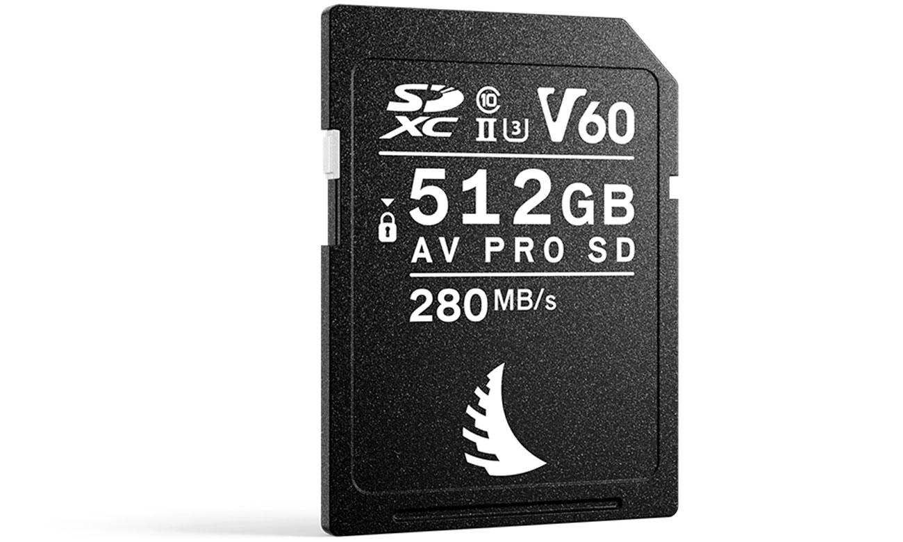 Karta pamięci SD Angelbird 512GB AV PRO SDXC MK2 V60 280MB/s