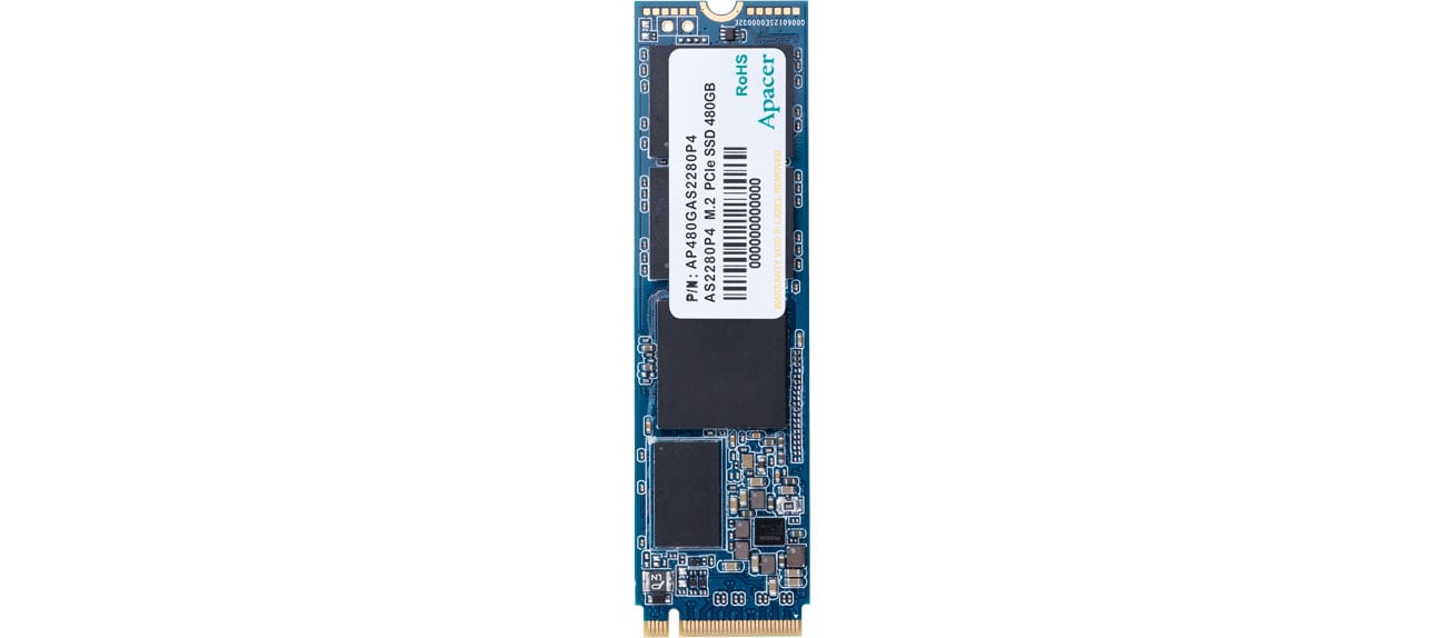 Dysk SSD Apacer 480GB M.2 PCIe NVMe AS2280P4 AP480GAS2280P4-1