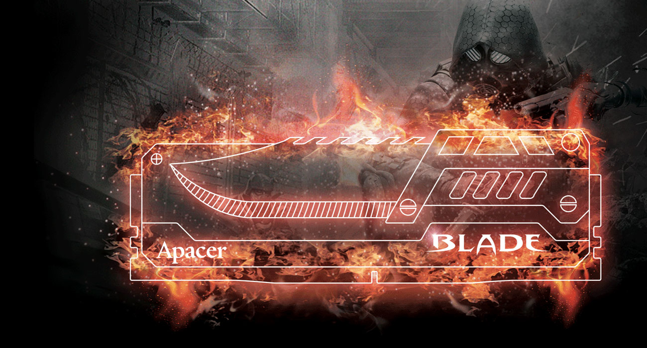 Apacer 32GB 3000MHz BLADE Fire CL16 (2x16GB)