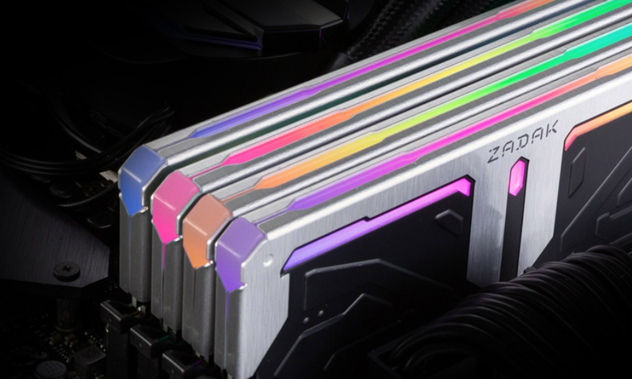 ZADAK SPARK RGB podświetlenie
