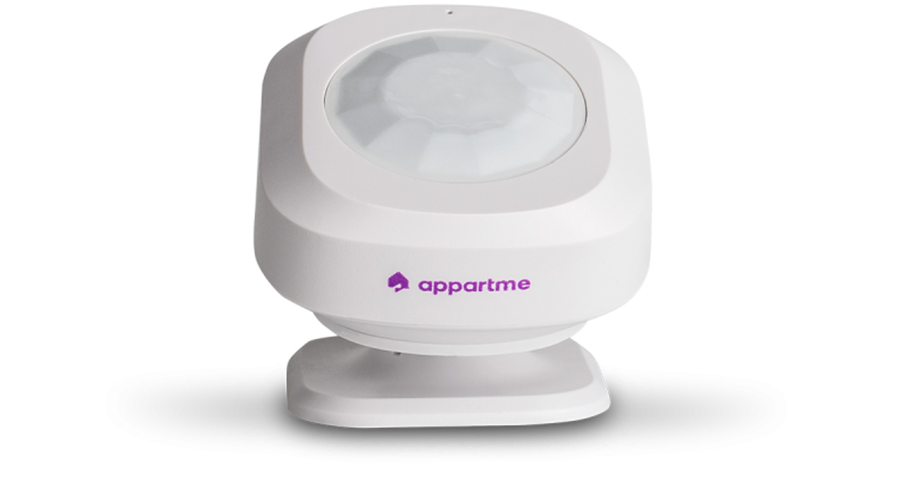 Czujnik ruchu PIR Appartme APRM-02-006 - Widok od przodu