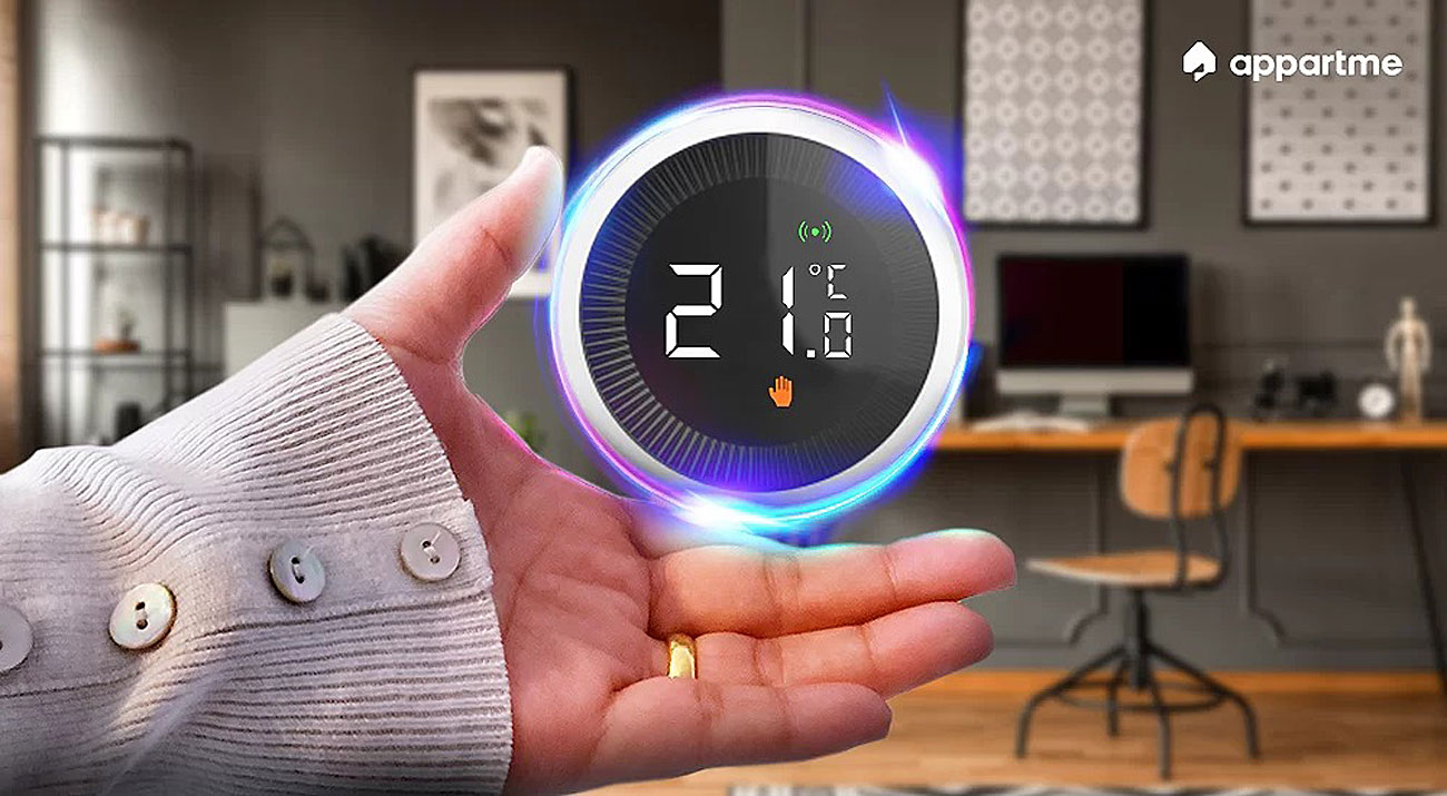 Appartme Głowica termostatyczna sterowanie ogrzewaniem