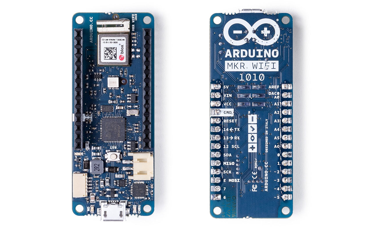 Arduino MKR1010 ABX00023 przód tył