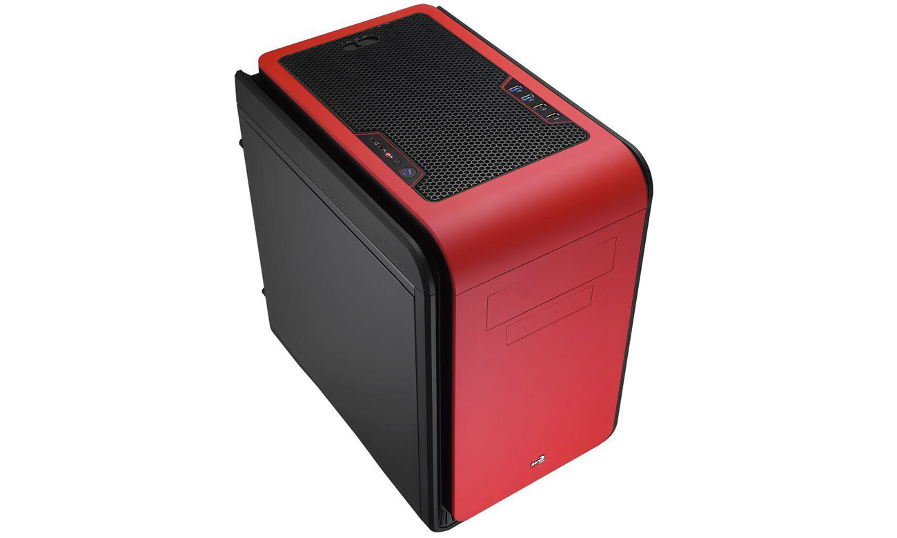 AeroCool DS CUBE czerwono-czarna