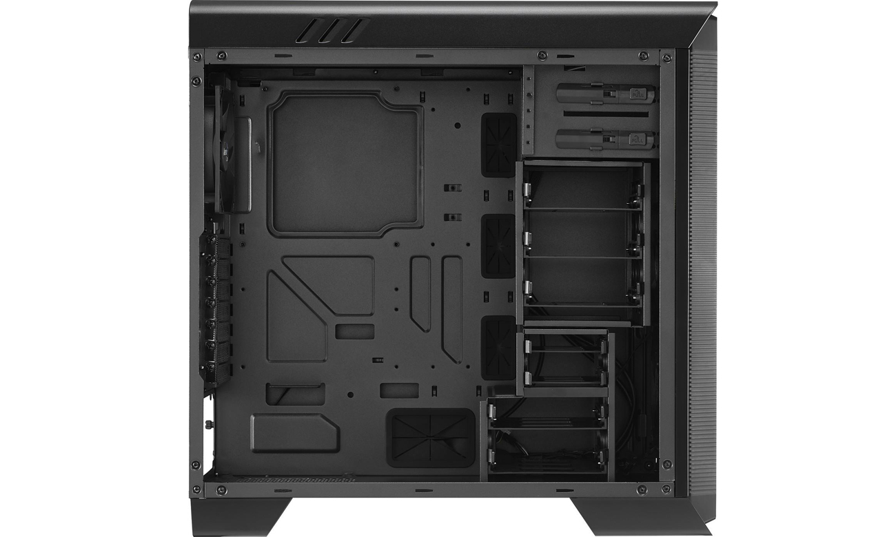 AeroCool AERO 1000 czarna wnętrze