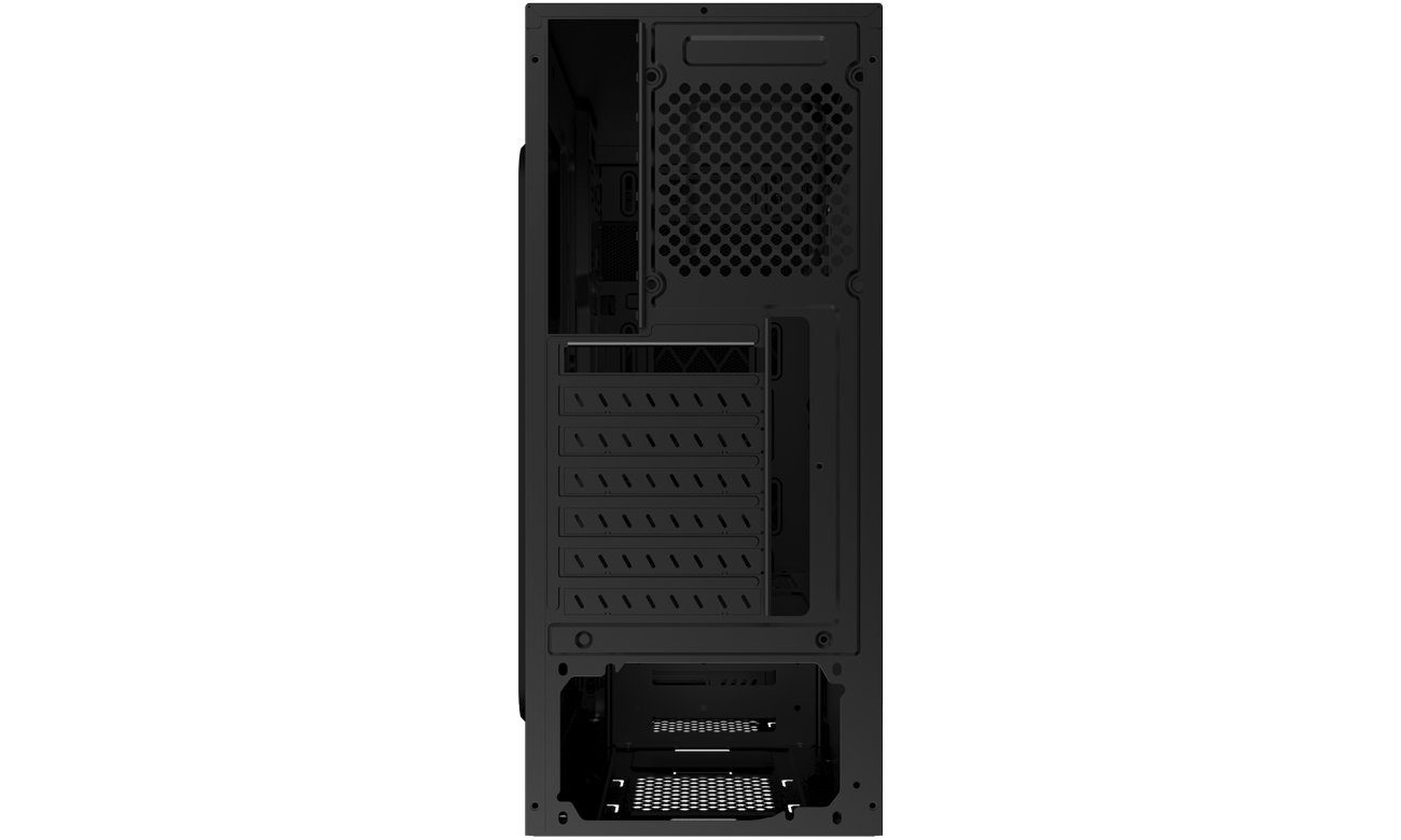 Obudowa do komputera AeroCool SI-5100 konfiguracja wydajne podzespoły komponenty płyta główna ATX microATX karty graficzne chłodzenie