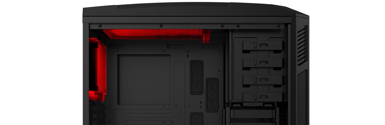 Obudowa ATX/BTX AeroCool X-PREDATOR II czarna USB 3.0 AEROPGSXPRED2-BLACK