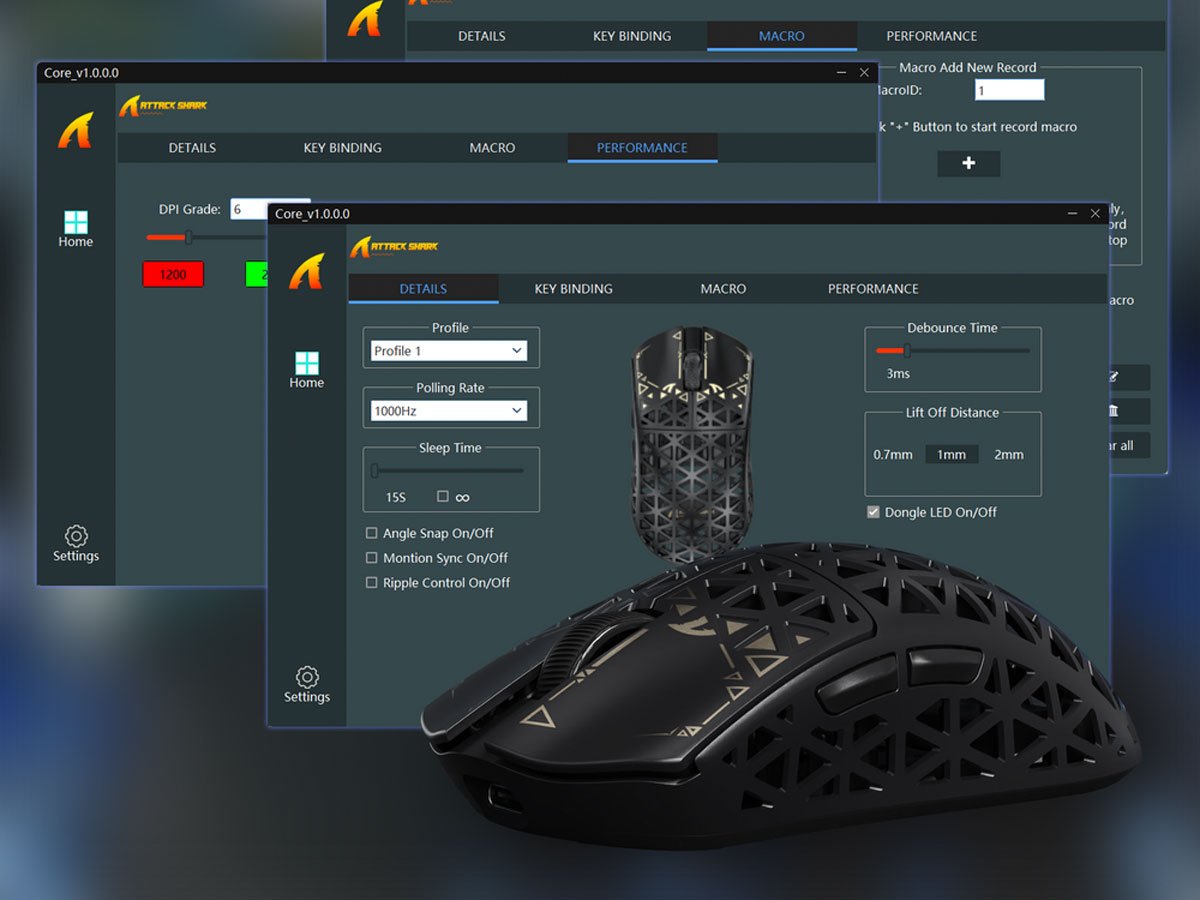 Attack Shark R5Ultra czarna