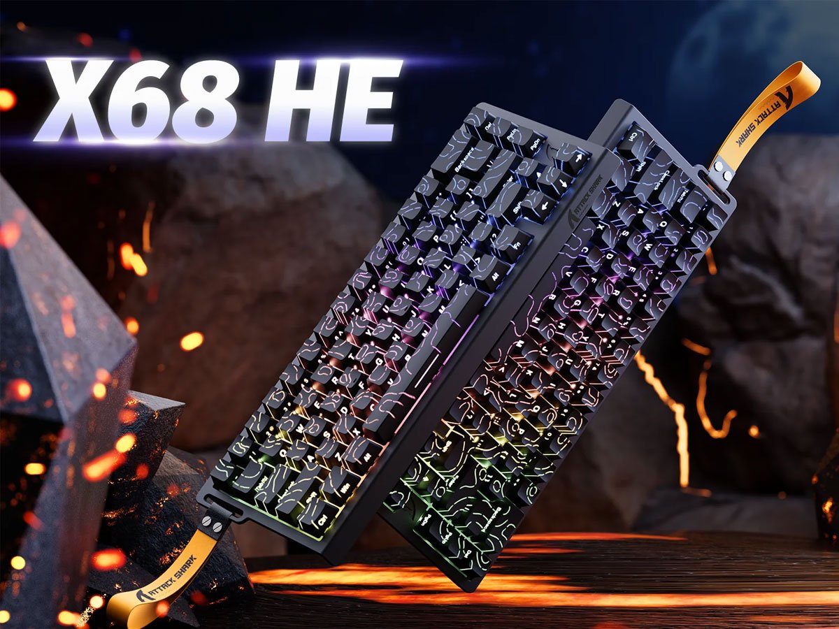Attack Shark X68 HE czarna