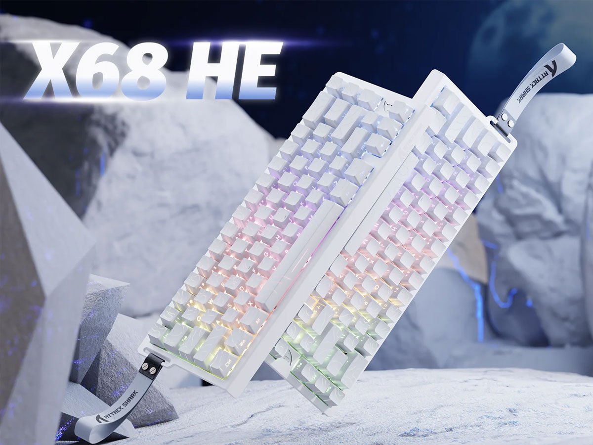 Attack Shark X68 HE biała