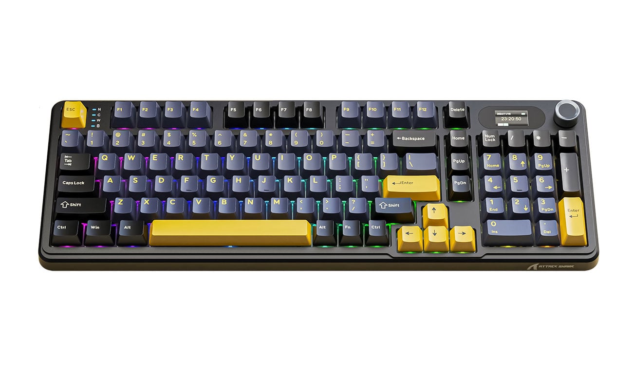 Attack Shark X98PRO Wireless Full-size layout czarna