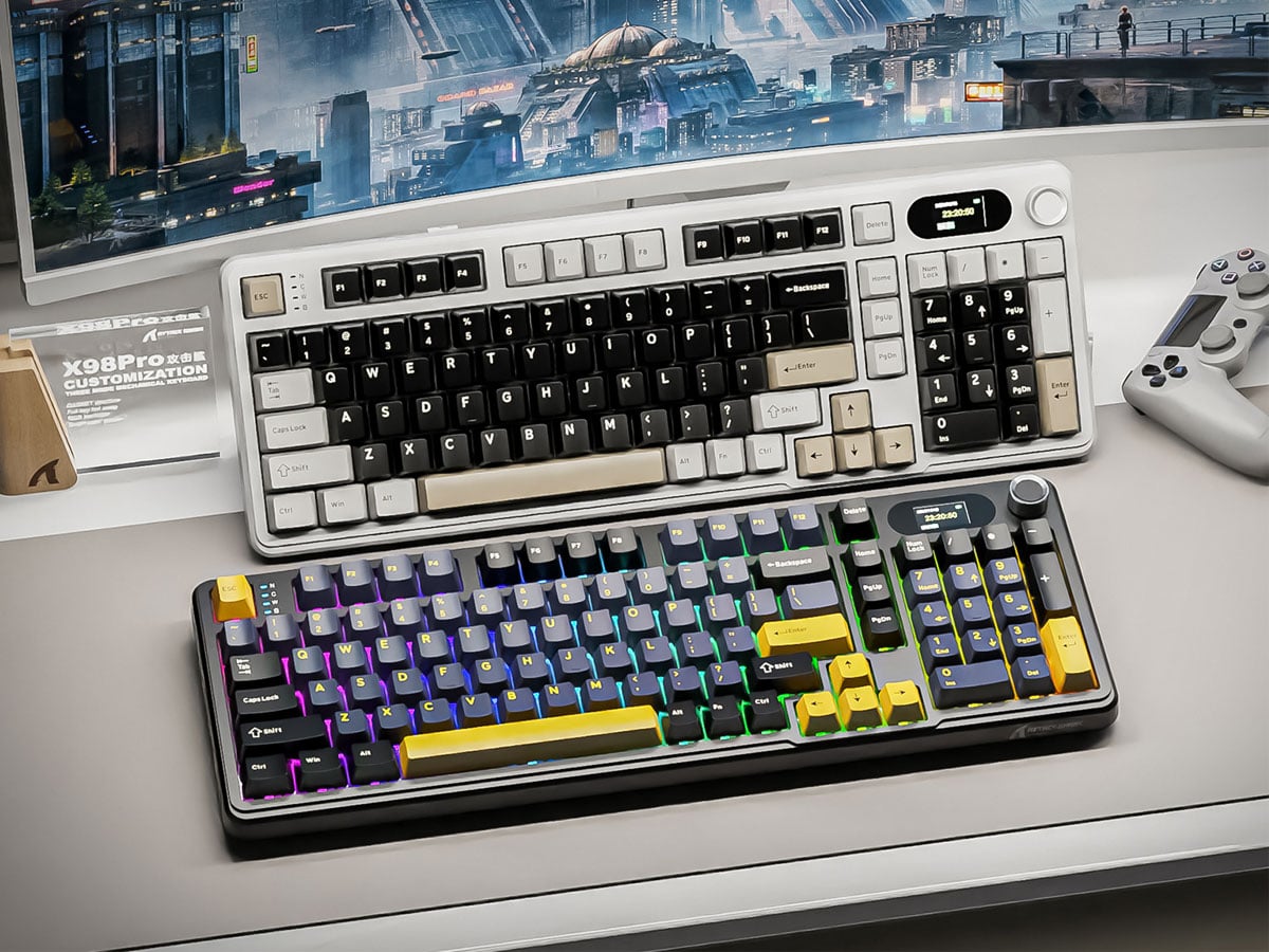 Attack Shark X98PRO Wireless Full-size layout czarna