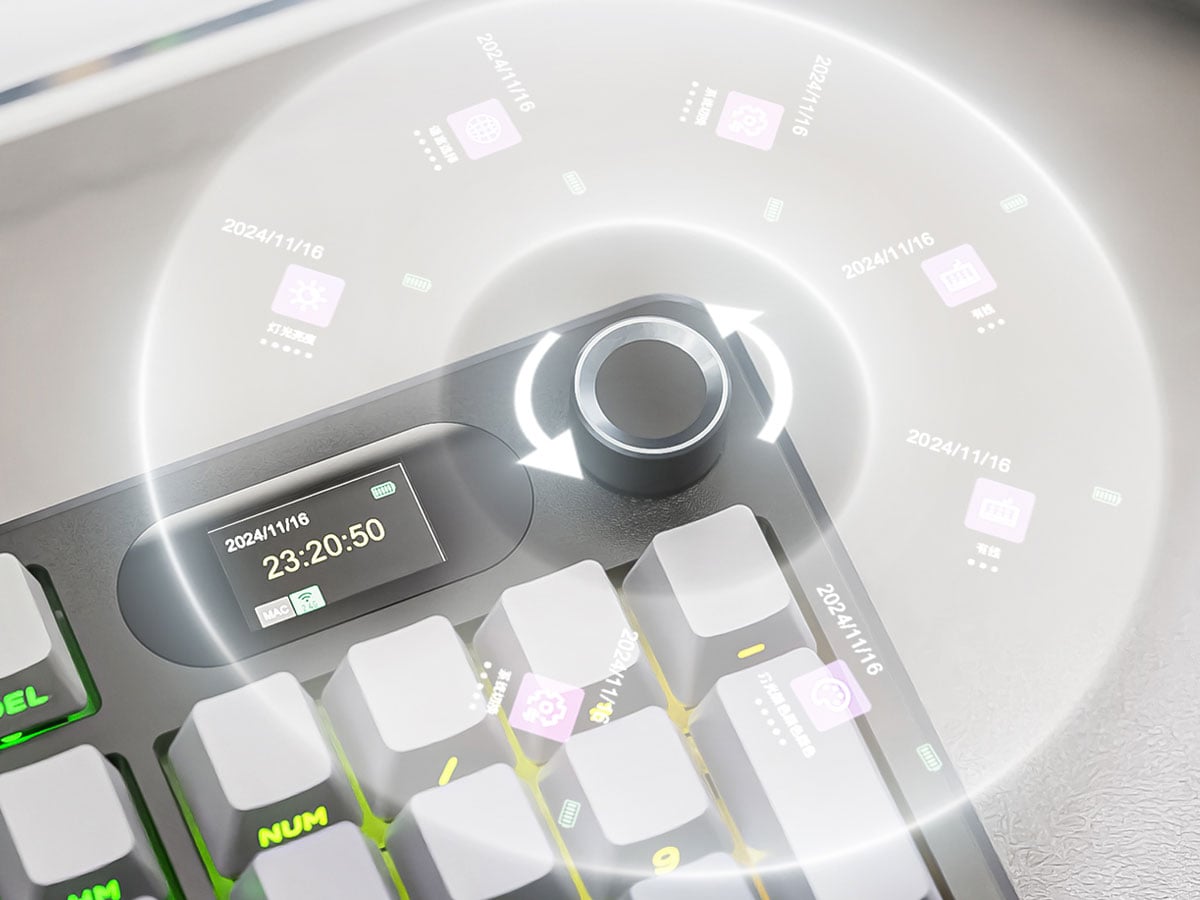 Attack Shark X98PRO Wireless Full-size layout czarna