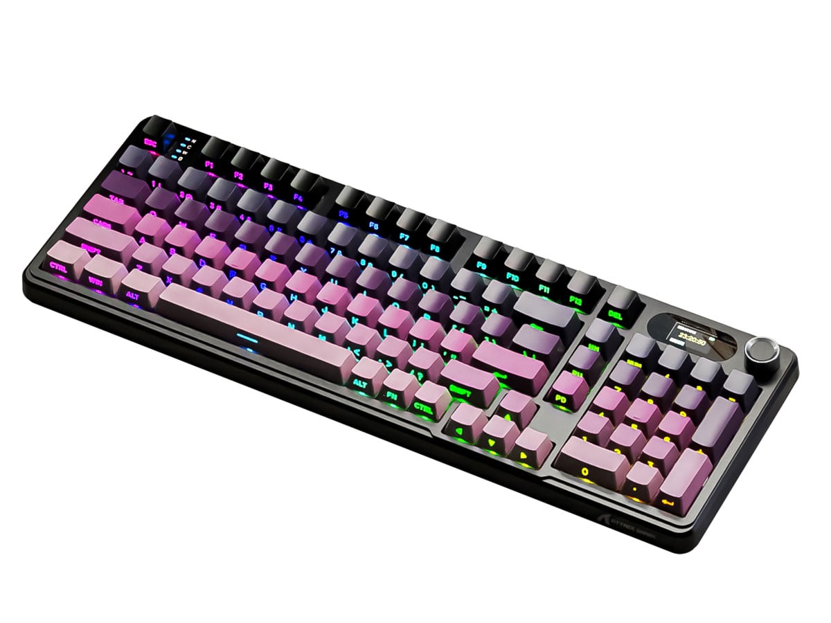 Attack Shark X98PRO Wireless Full-size layout różowa