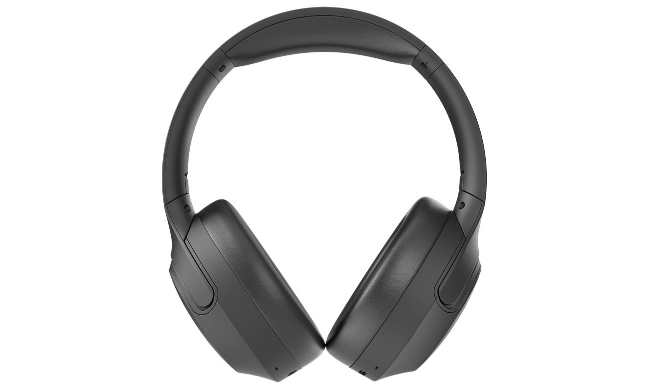Słuchawki bezprzewodowe Audeeo Melovibe EX Czarne - Widok od przodu