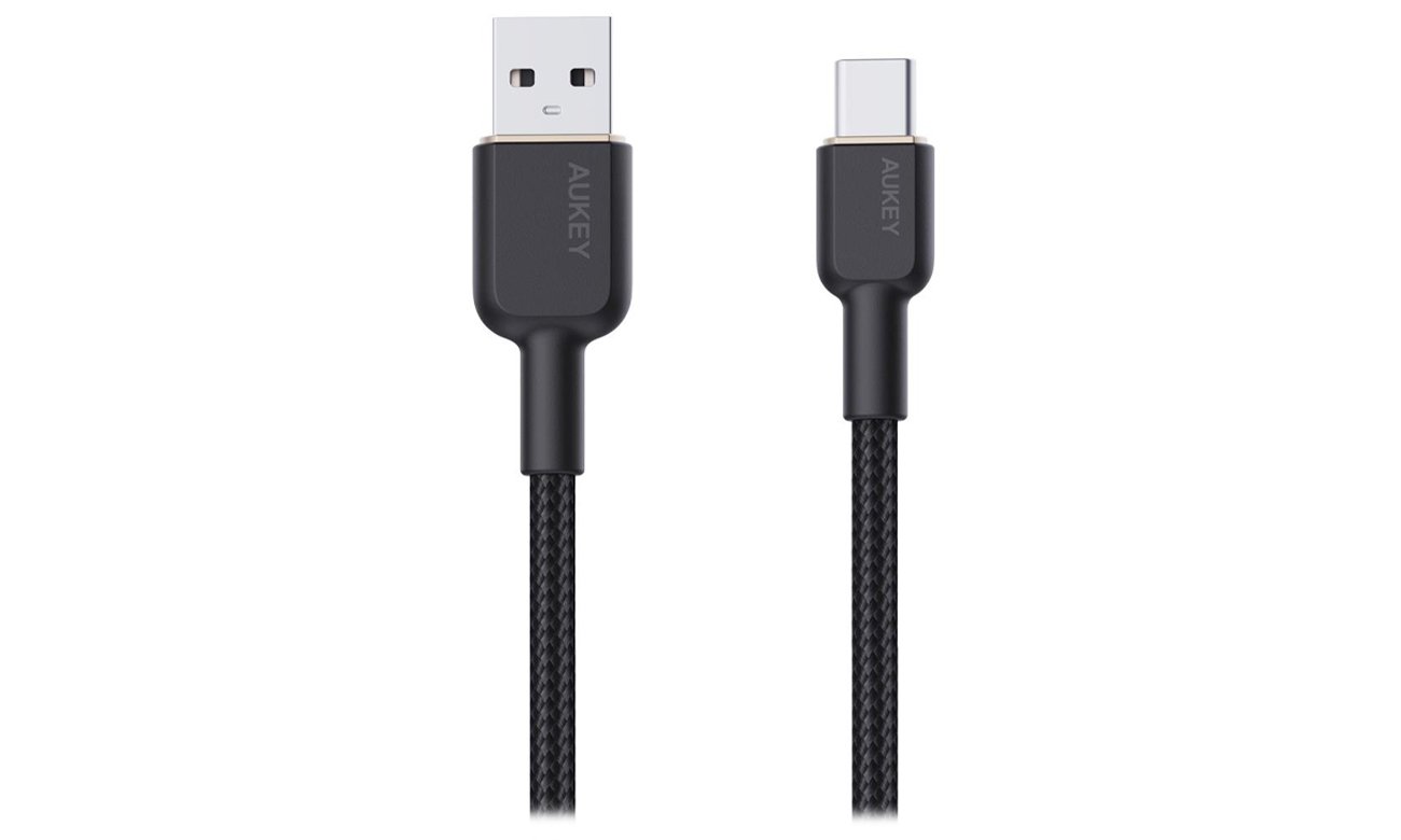 Aukey USB-A - USB-C 2.0 QC 60W 1,8m Kabel mit Geflecht