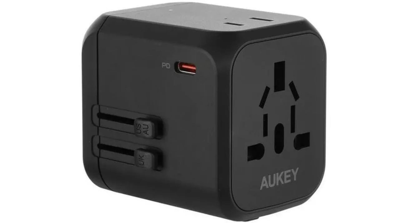 Aukey Reise-Ladegerät EU/US/UK/AUS PD 30W