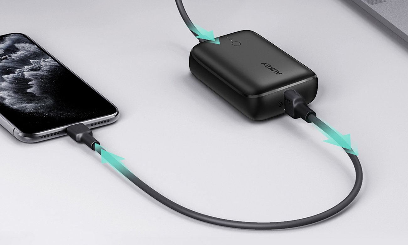 Powerbank Aukey mini zasilanie