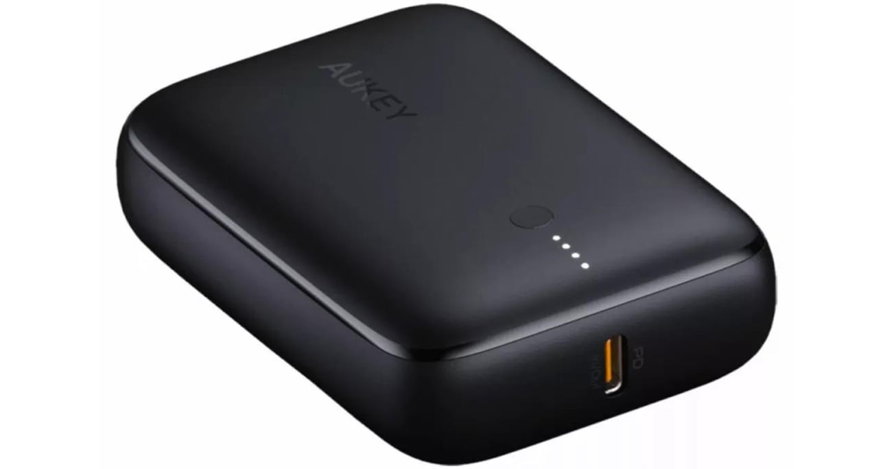 Powerbank Aukey mini 10000mAh USB-C PD, QC3.0, 20W