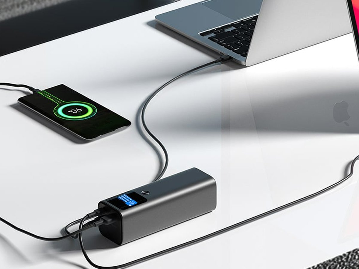 Powerbank Aukey 27600Mah 140W - 2xUSB-C, USB-A