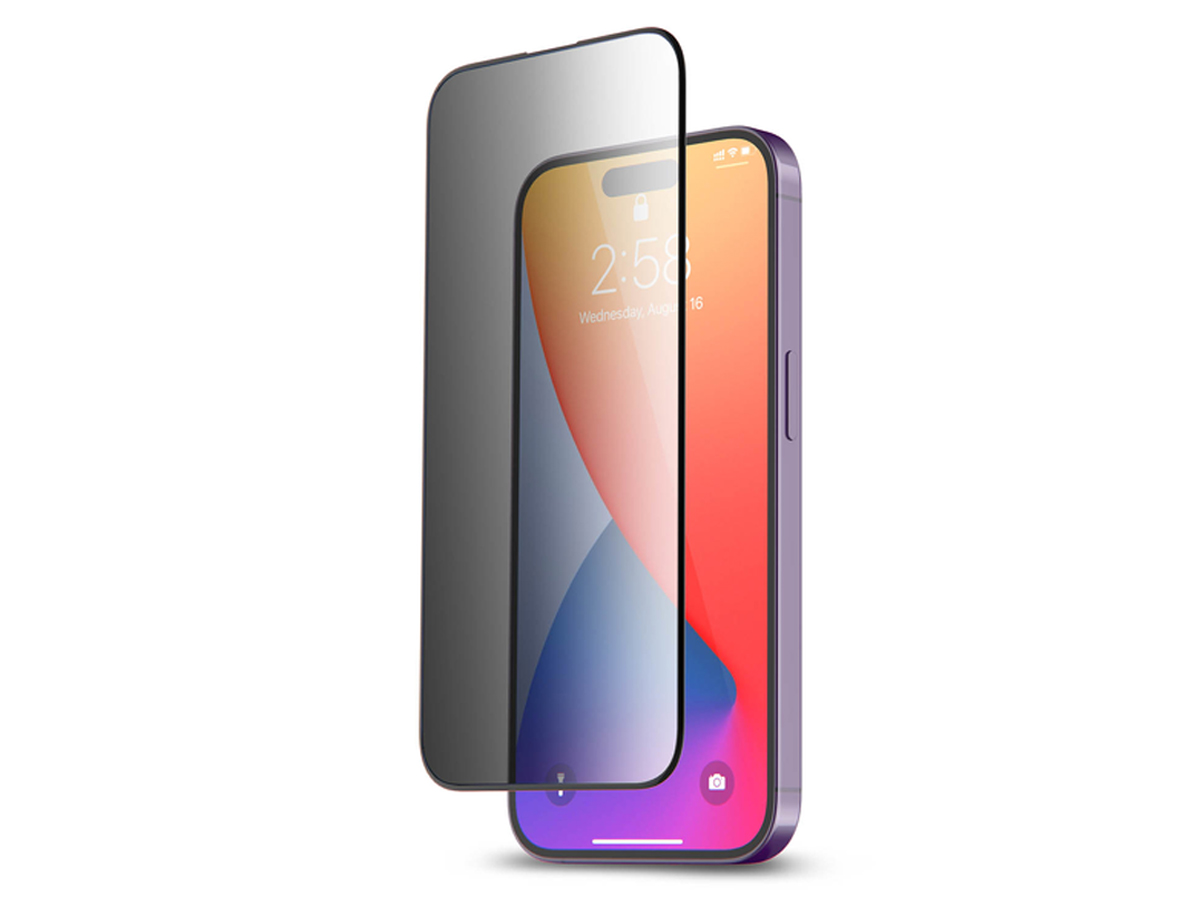 Aukey Szkło 9H - prywatyzujące iPhone 15/15 Pro