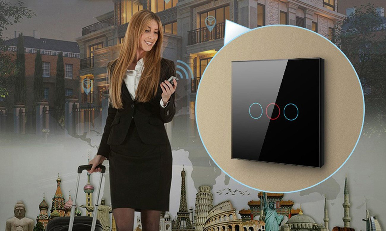 Pojedynczy dotykowy włącznik światła ZigBee Avatto ZTS02-EU-B1 (bez przewodu neutralnego) TUYA - Zdalna kontrola z aplikacją