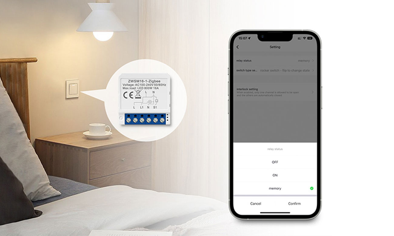 ZigBee Avatto ZWSM16-W3 TUYA