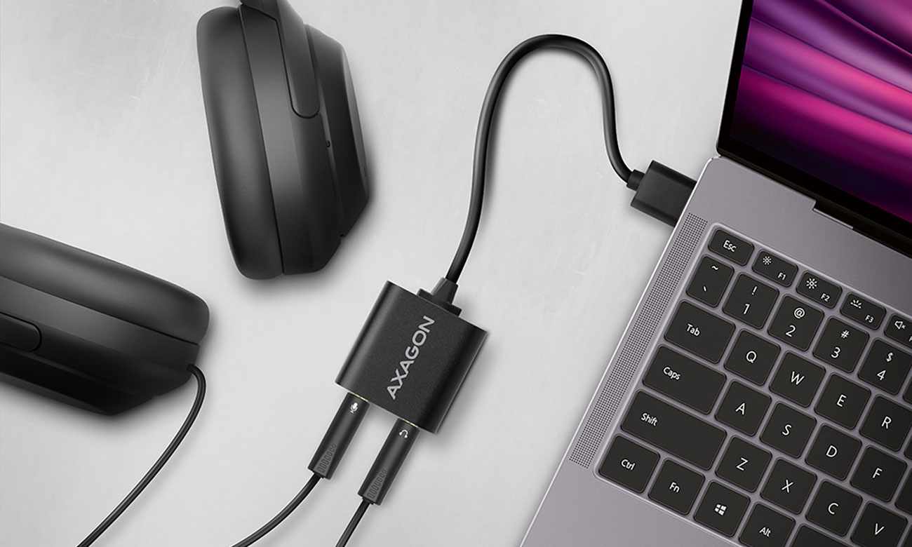 Karta dźwiękowa Axagon ADA-12 48kHz/1 (USB)
