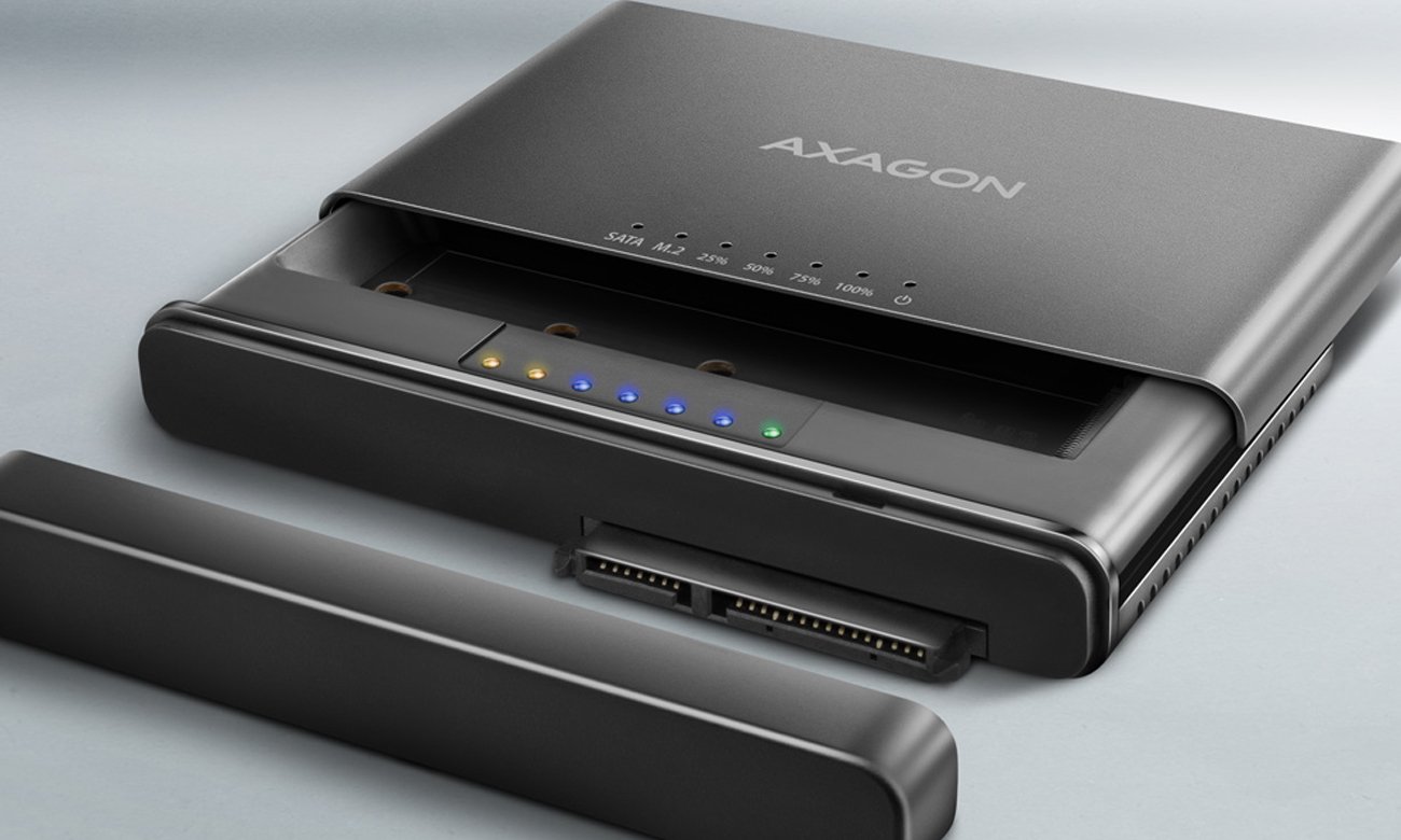 Adapter Axagon Clone Master 2 budowa