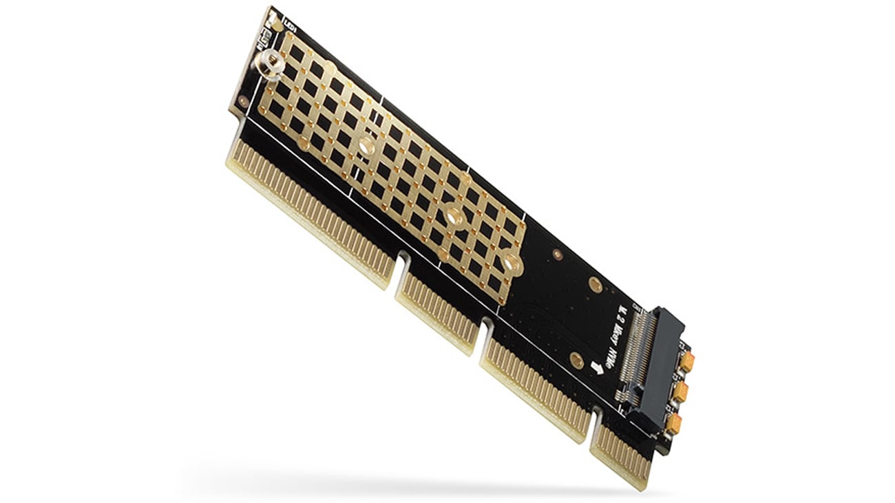 Kontroler Axagon PCEM2-1U PCI-E 3.0 16x - M.2 SSD NVMe, 80mm SSD, low profile