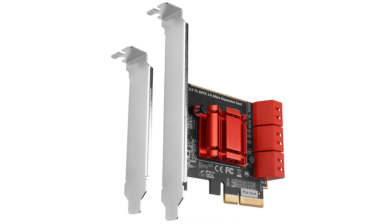 Kontroler Axagon PCIe 6x wewnętrzny port SATA 6G