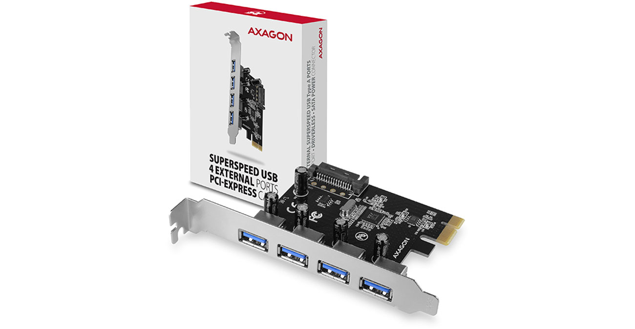Karta rozszerzeń Axagon PCEU-430VL