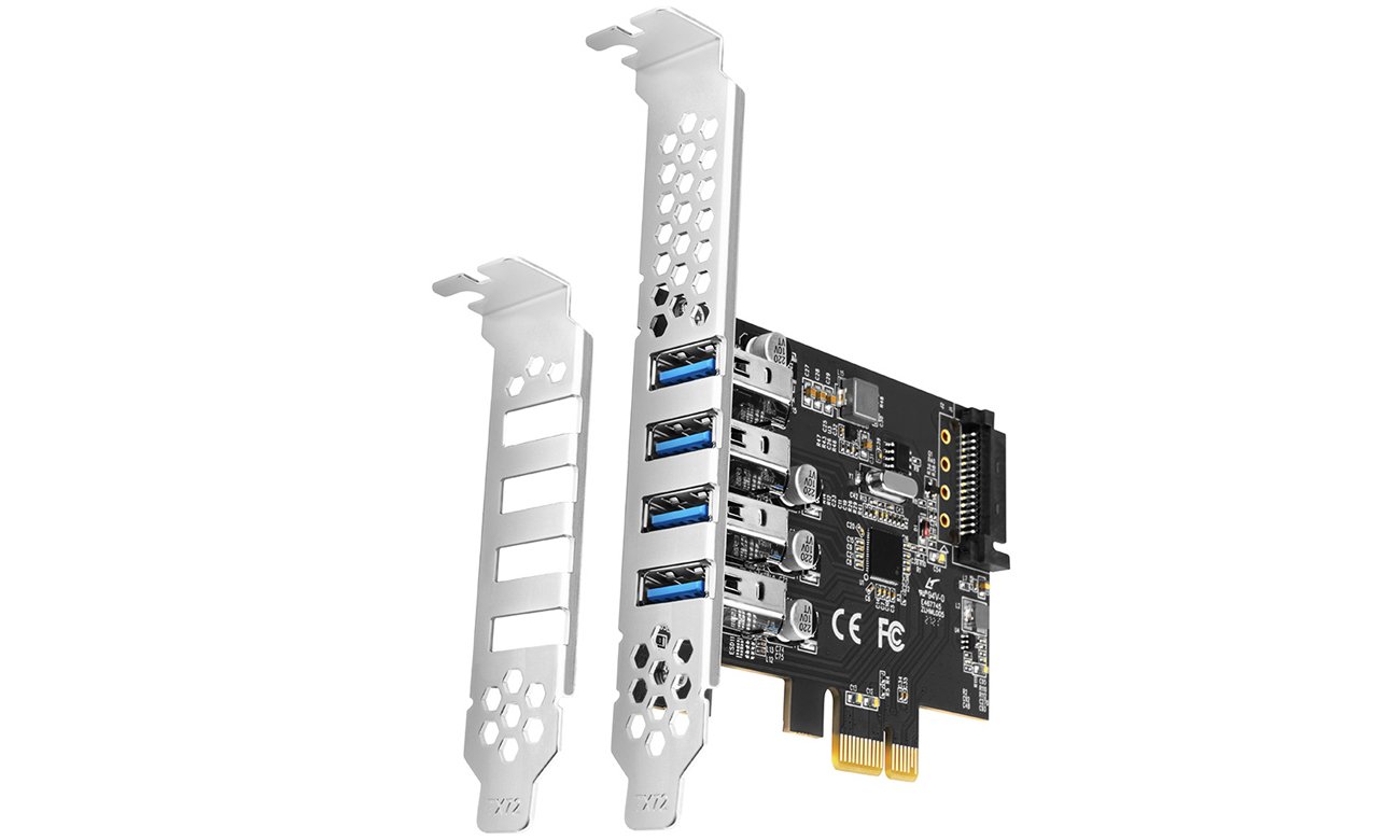 Kontroler Axagon PCEU-43RS PCIE KONTROLER 4X SUPERSPEED USB