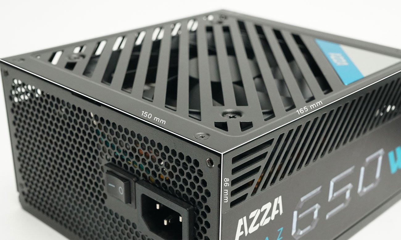 Zasilacz do komputera Azza PSAZ 650W 80 Plus Bronze AD-Z650