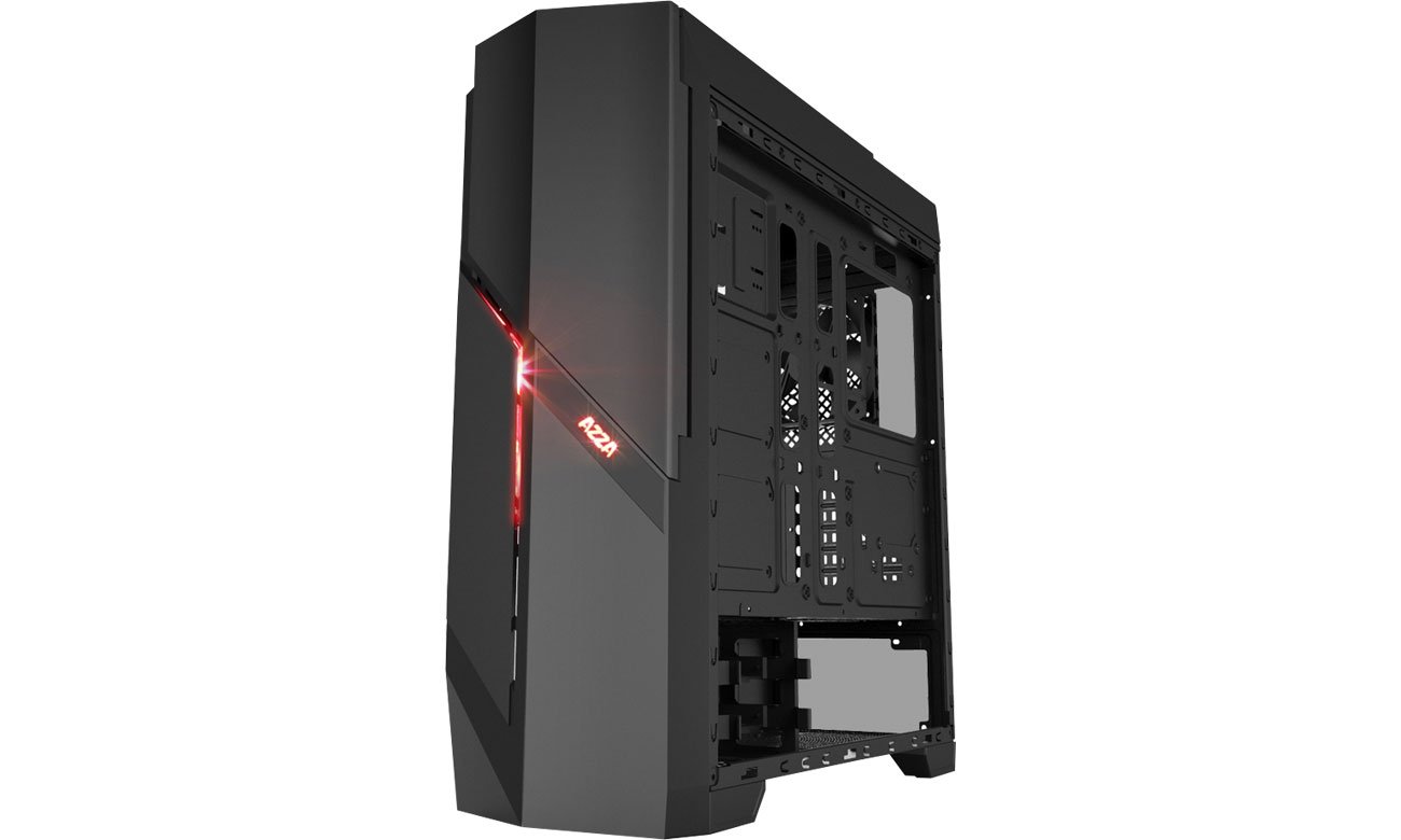 Azza Thor 320DH RGB czarna - Tył