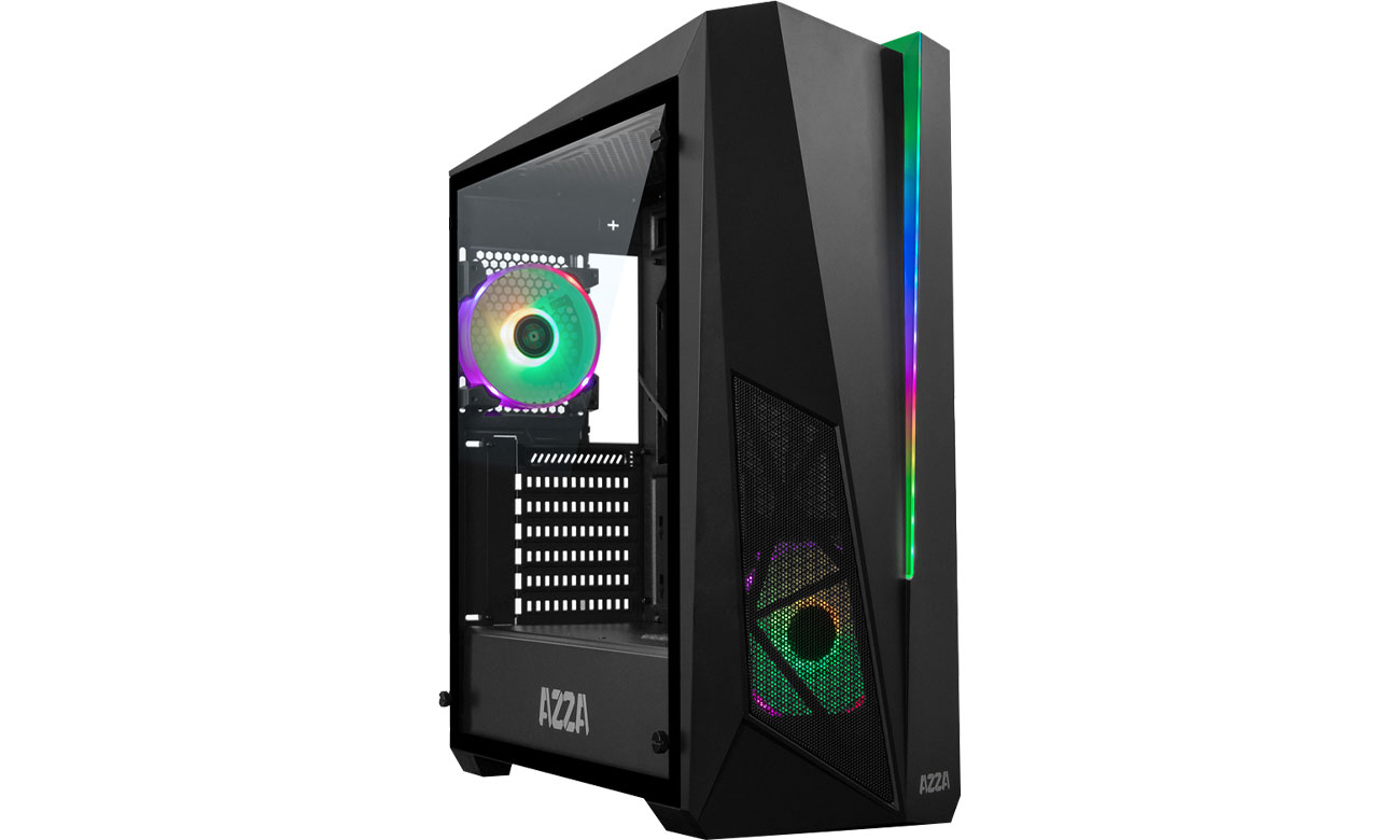 Azza Thor 320DH RGB czarna - Wnętrze