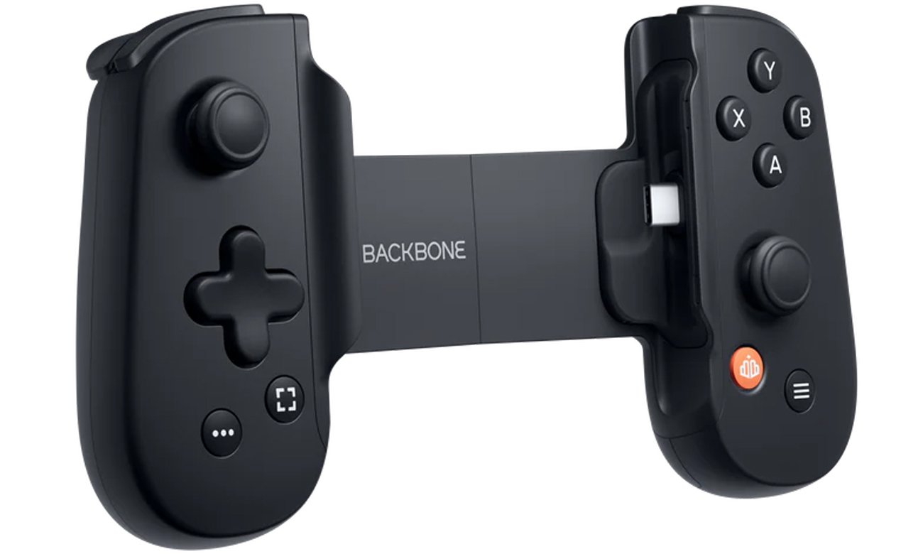 Kontroler Backbone One do iPhone i Android (Xbox) 2nd gen - Widok od przodu pod kątem