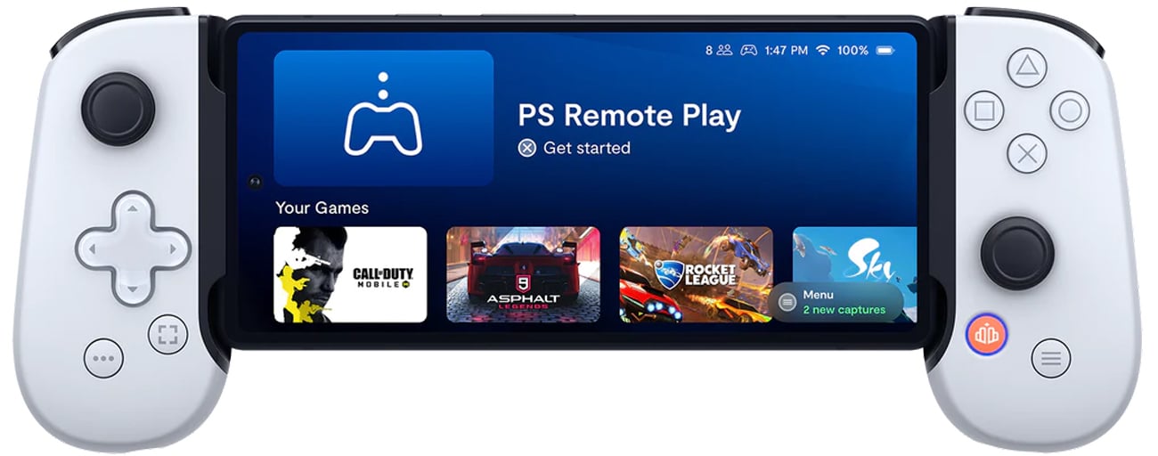 Kontroler Backbone One dla Android – PlayStation Edition - Niepowtarzalny design