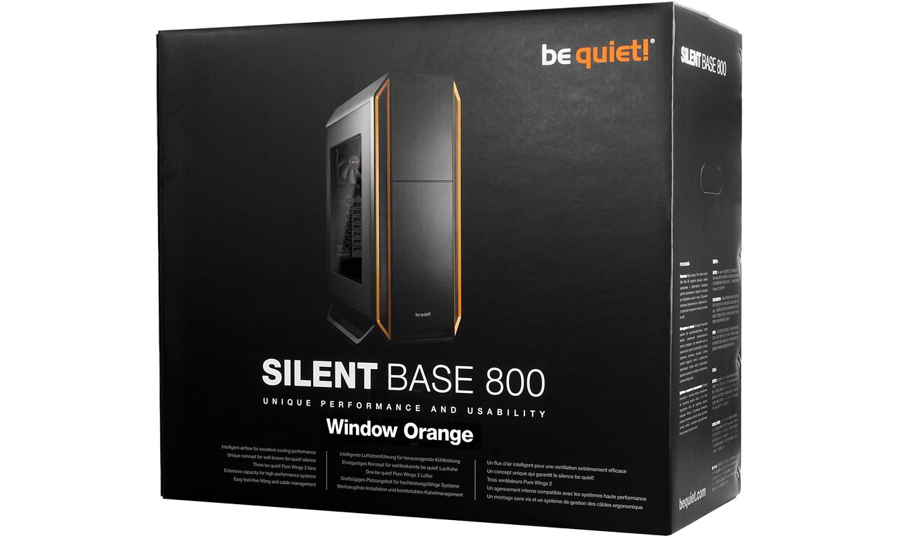 be quiet! Silent Base 800 box