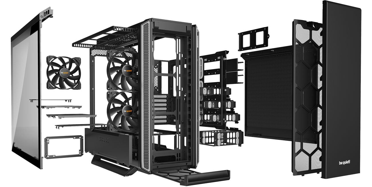 be quiet! Silent Base 801 Window BGW30 Wnętrze